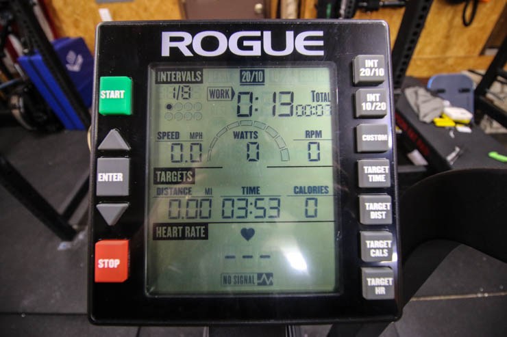 Rogue Echo Bike monitor