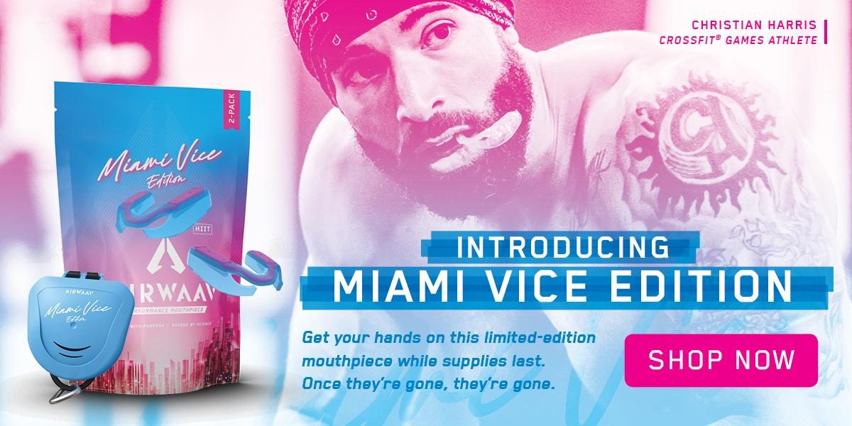 Introducing AIRWAAV HIIT Miami Vice Edition