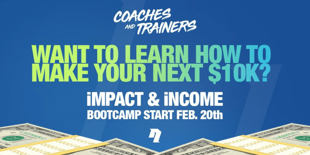 Free, Five-Day Bootcamp for Current and Aspiring Coaches