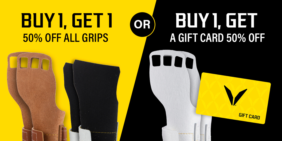 Grip the Savings with this BOGO SALE.